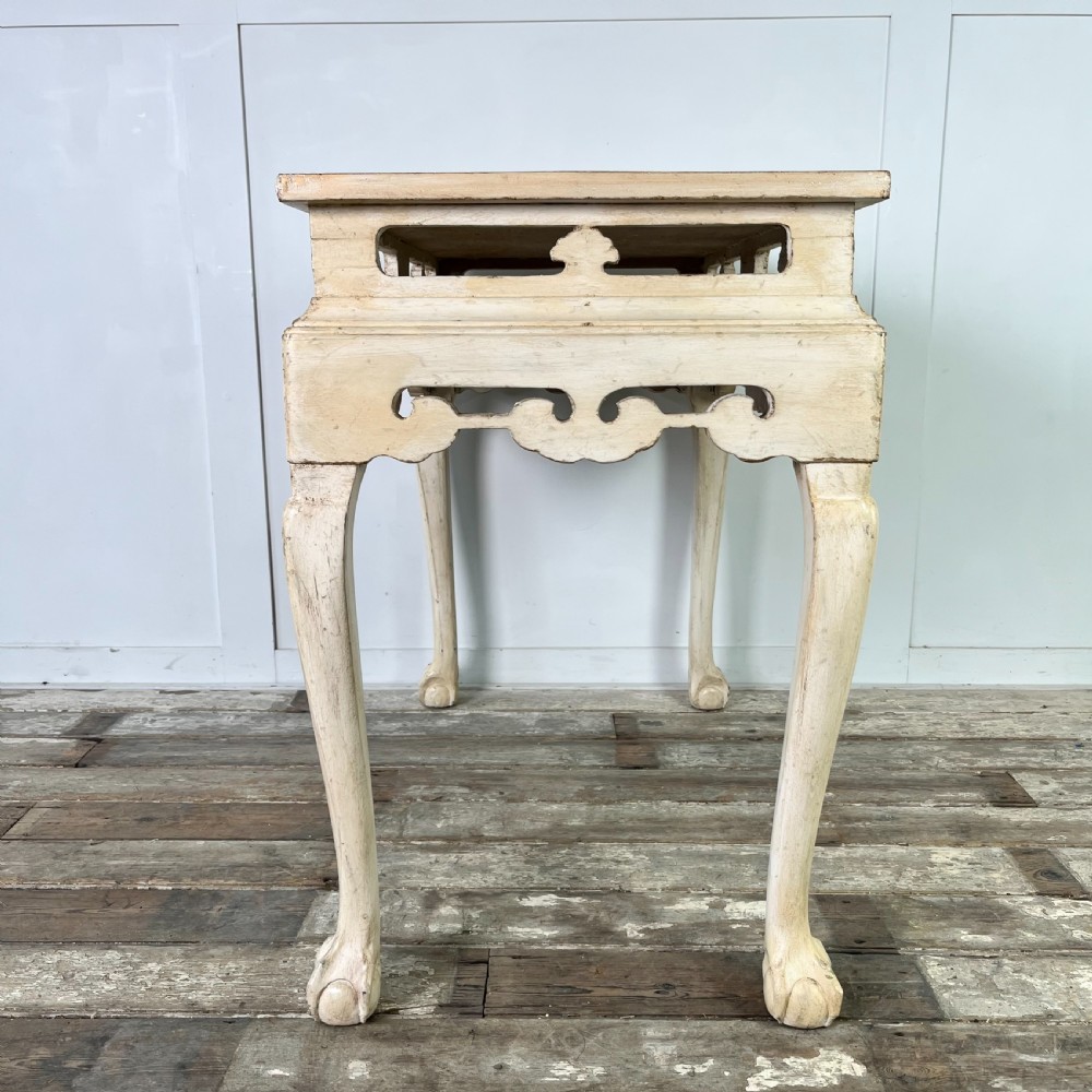 Early 20th C. Painted Pine Console Table View VI