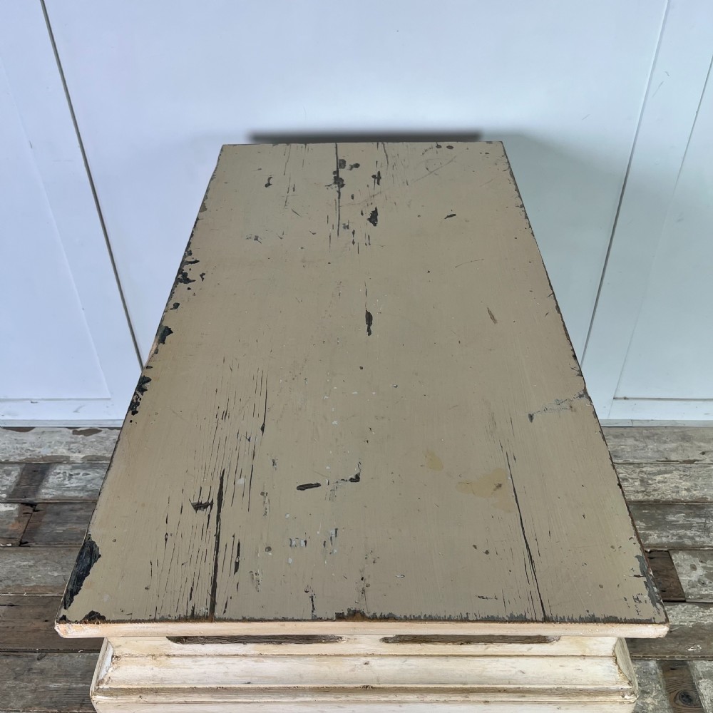 Early 20th C. Painted Pine Console Table View VII