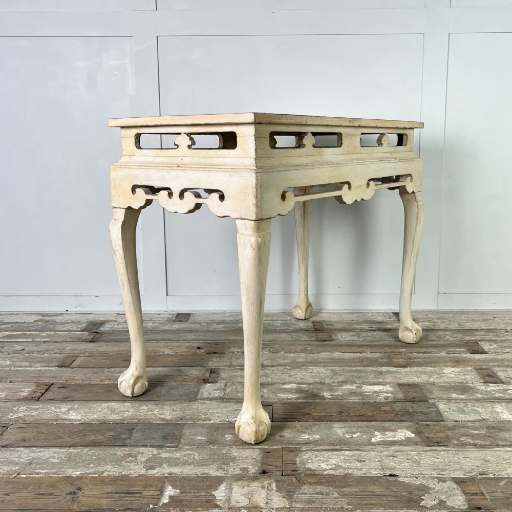 Early 20th C. Painted Pine Console Table View VIII
