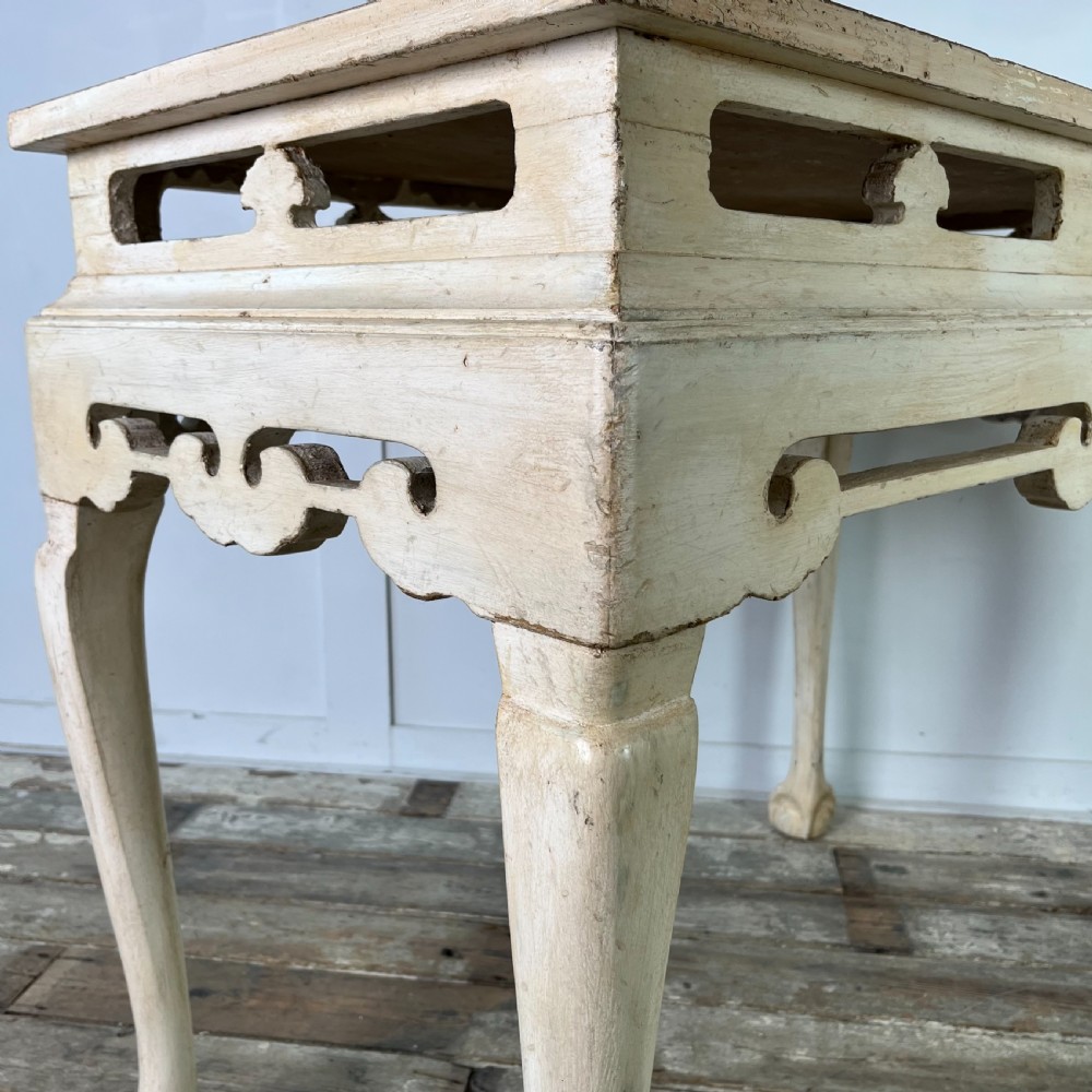 Early 20th C. Painted Pine Console Table View IX