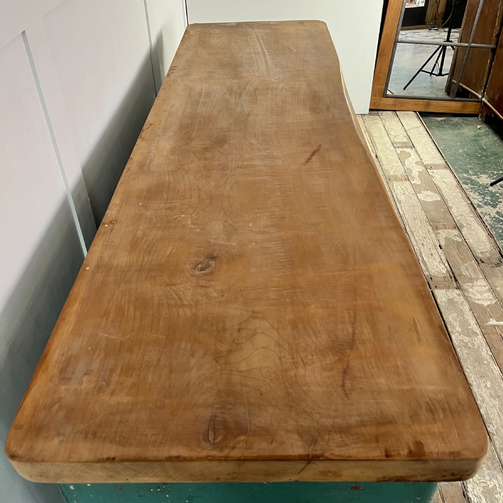 19th C. Painted Pine Dresser Base View VI