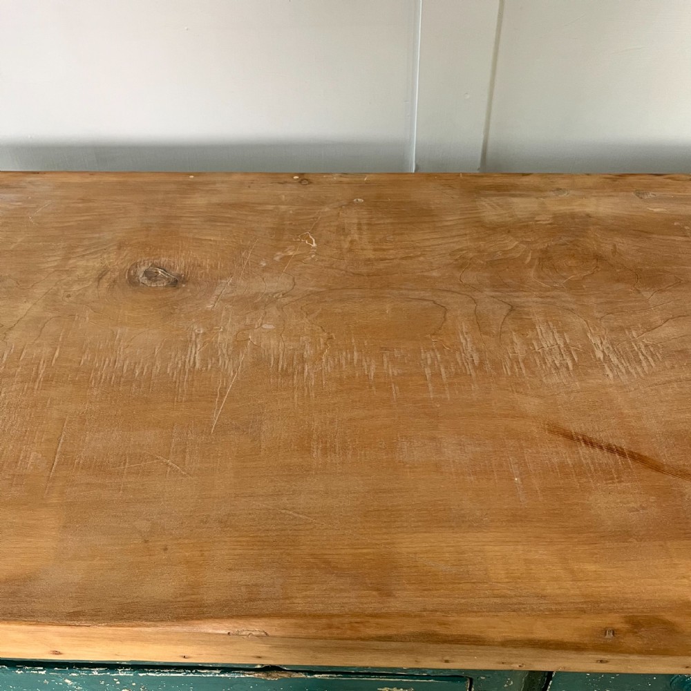 19th C. Painted Pine Dresser Base View VII