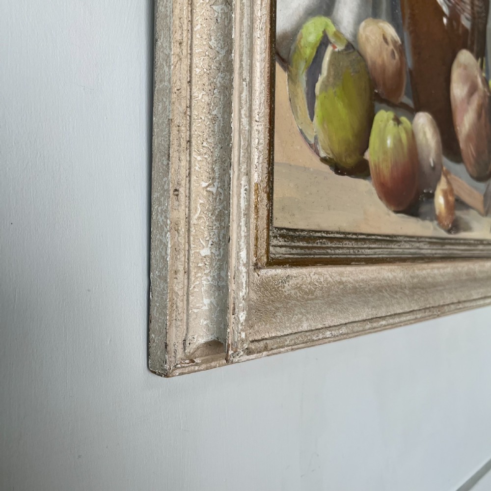 Still Life, Oil on Boar, Signed Kathleen Lewis View X