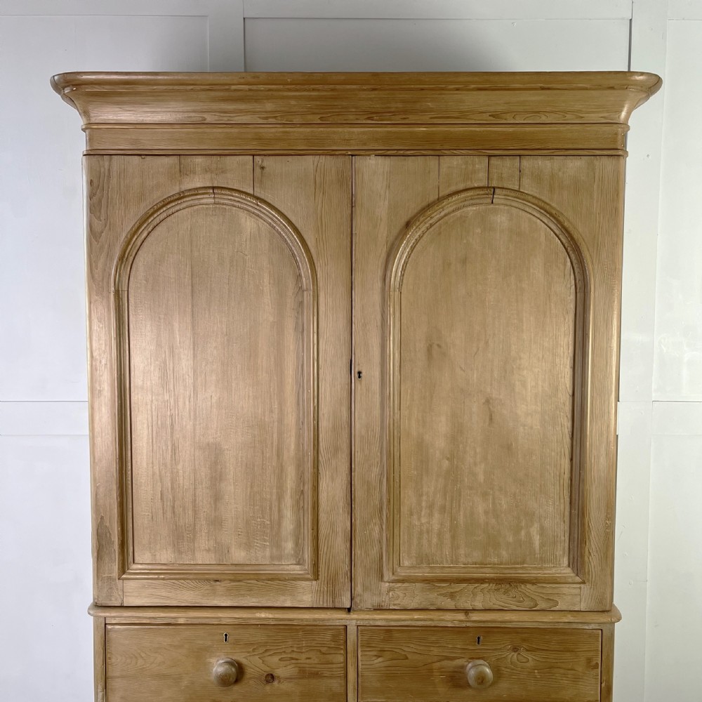 Victorian Pine Linen Press View II