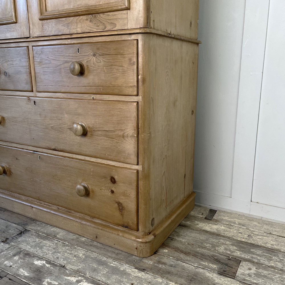 Victorian Pine Linen Press View V