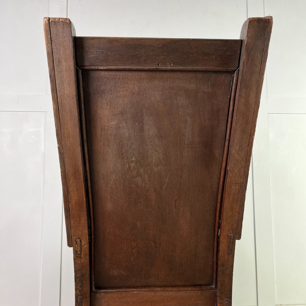 18th C. Oak Lambing Chair View XII
