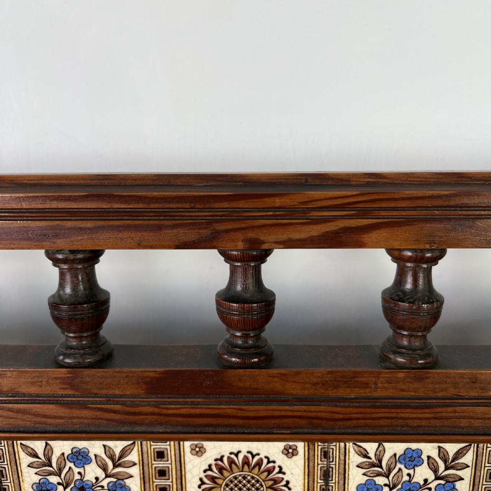 Edwardian Pitch Pine Washstand View V