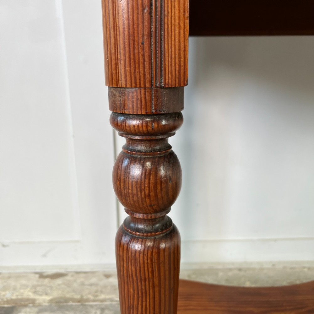 Edwardian Pitch Pine Washstand View VI