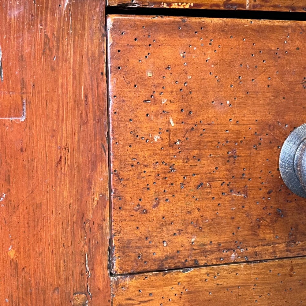 19th C. Pine and Maple Kitchen Prep Table View IX