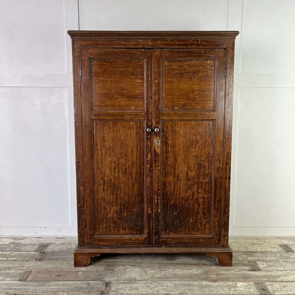 George III Pine Food Cupboard