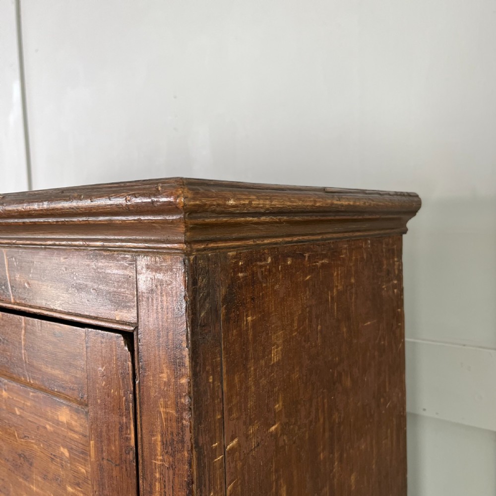 George III Pine Food Cupboard View XII