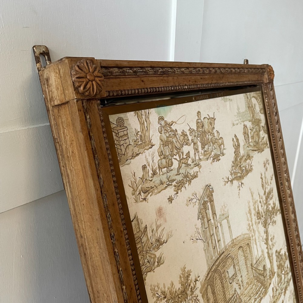 19th C. French Triptych Mirror - Miroir Brot View X