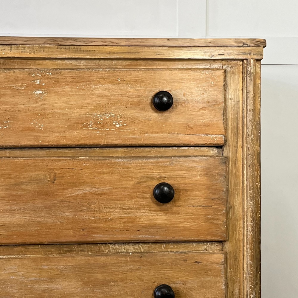 Large 19th C. Pine Chest of Drawers View V