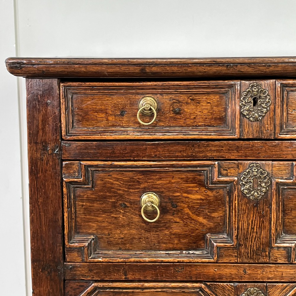 17th C. Oak Chest of Drawers View II