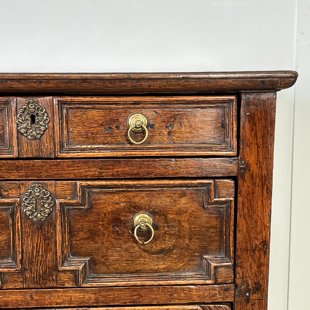 17th C. Oak Chest of Drawers View III