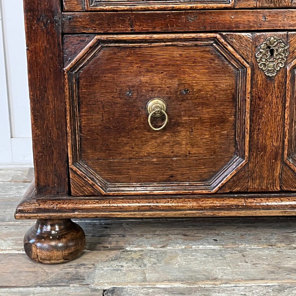 17th C. Oak Chest of Drawers View IV