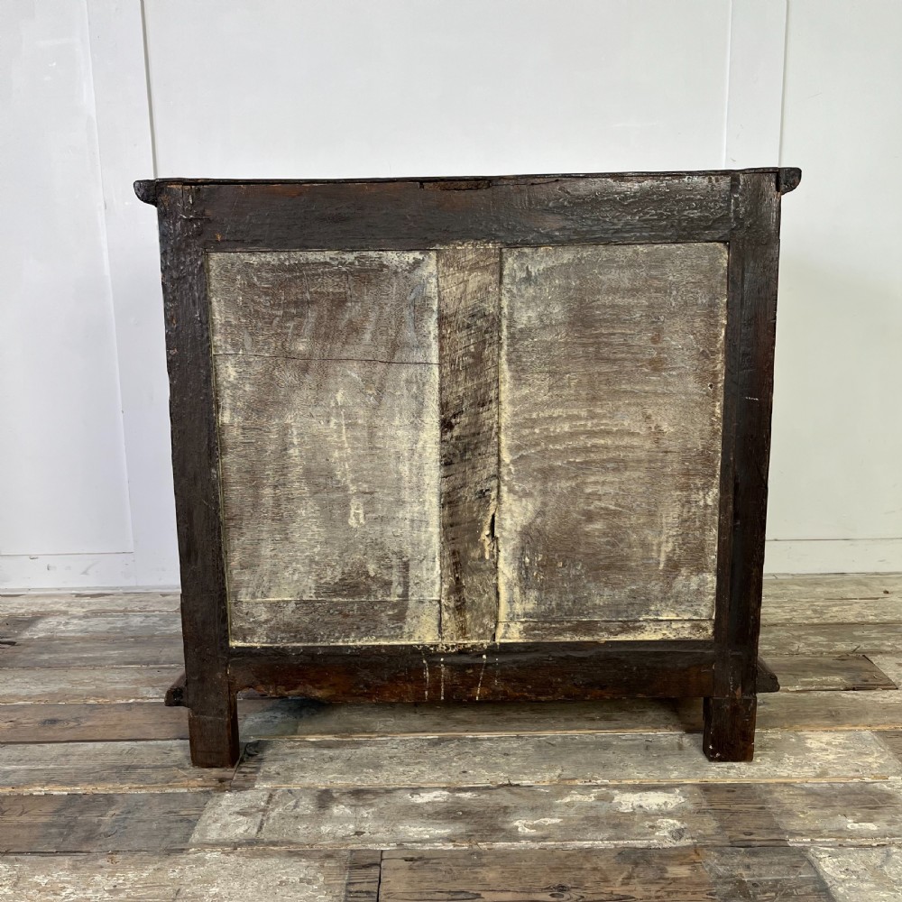 17th C. Oak Chest of Drawers View XVII