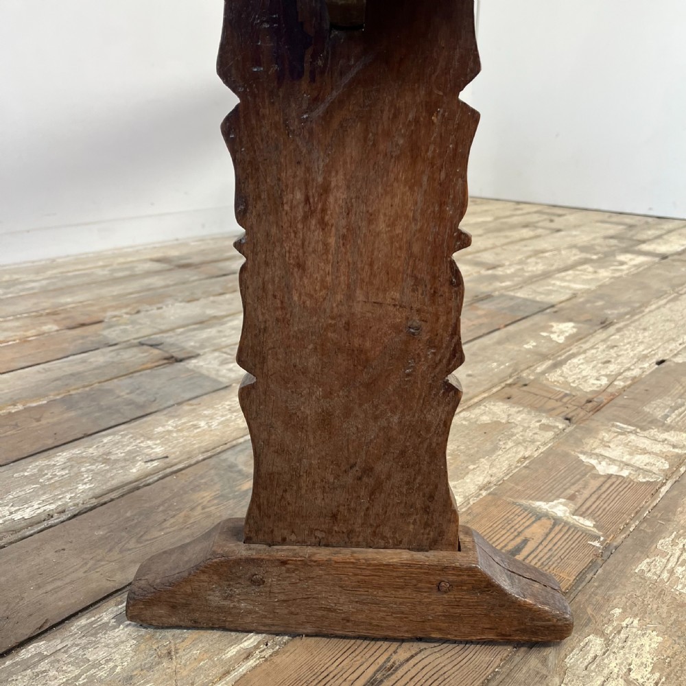 Long 19th C. Elm Bench View XI