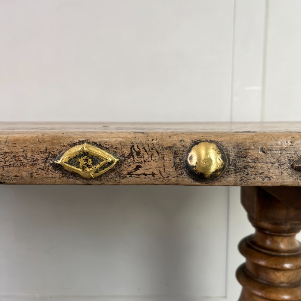 Oak and Walnut Dining Table View III