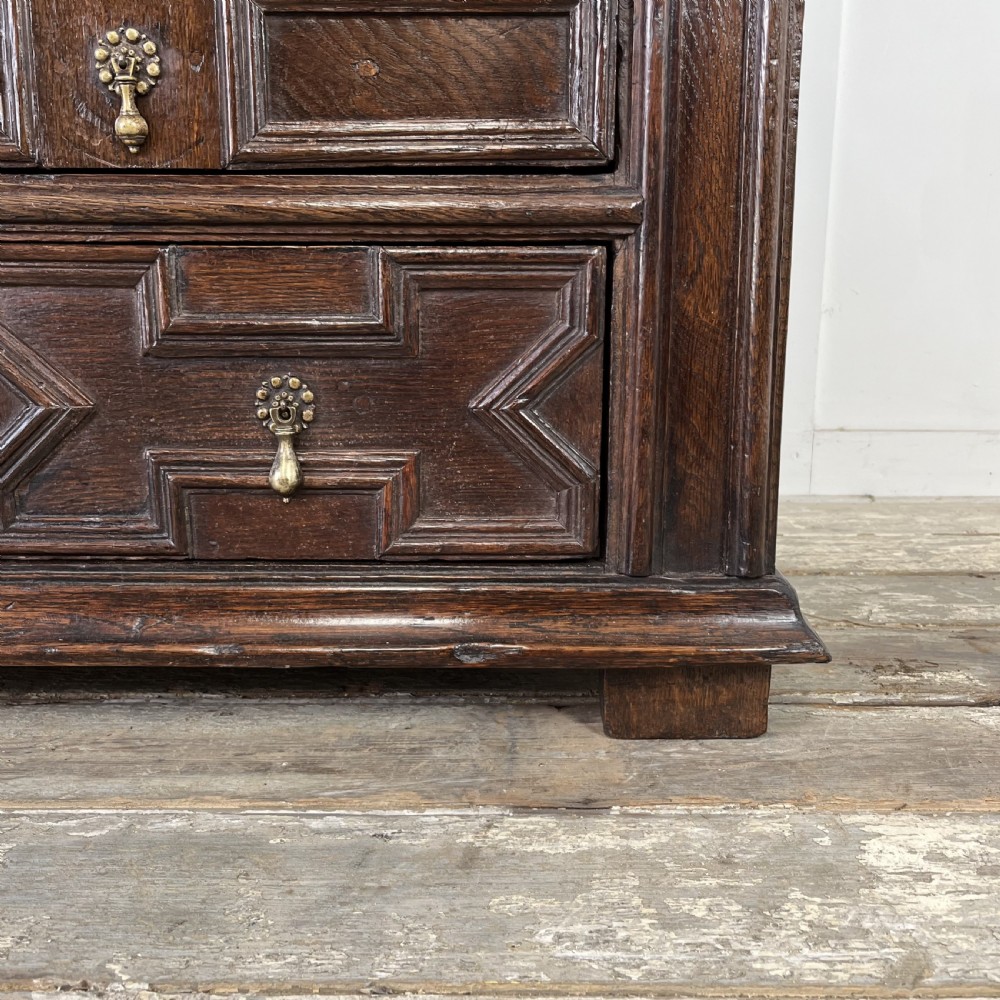 17th C. Oak Chest of Drawers View VI