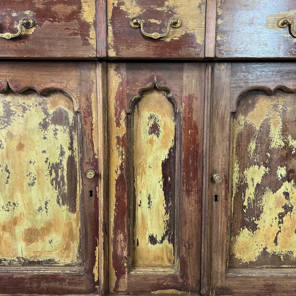 Victorian Painted Mahogany Sideboard View IV