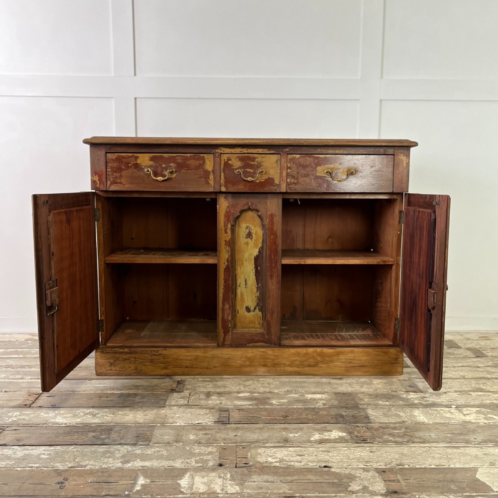 Victorian Painted Mahogany Sideboard View VI