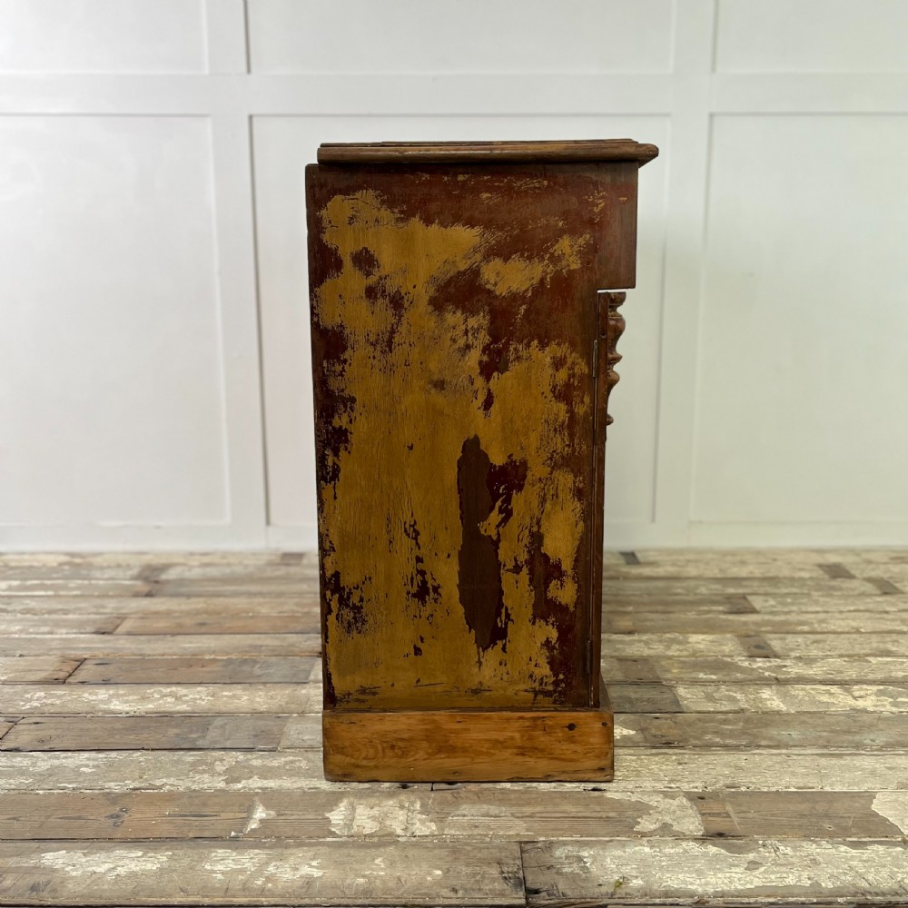 Victorian Painted Mahogany Sideboard View X