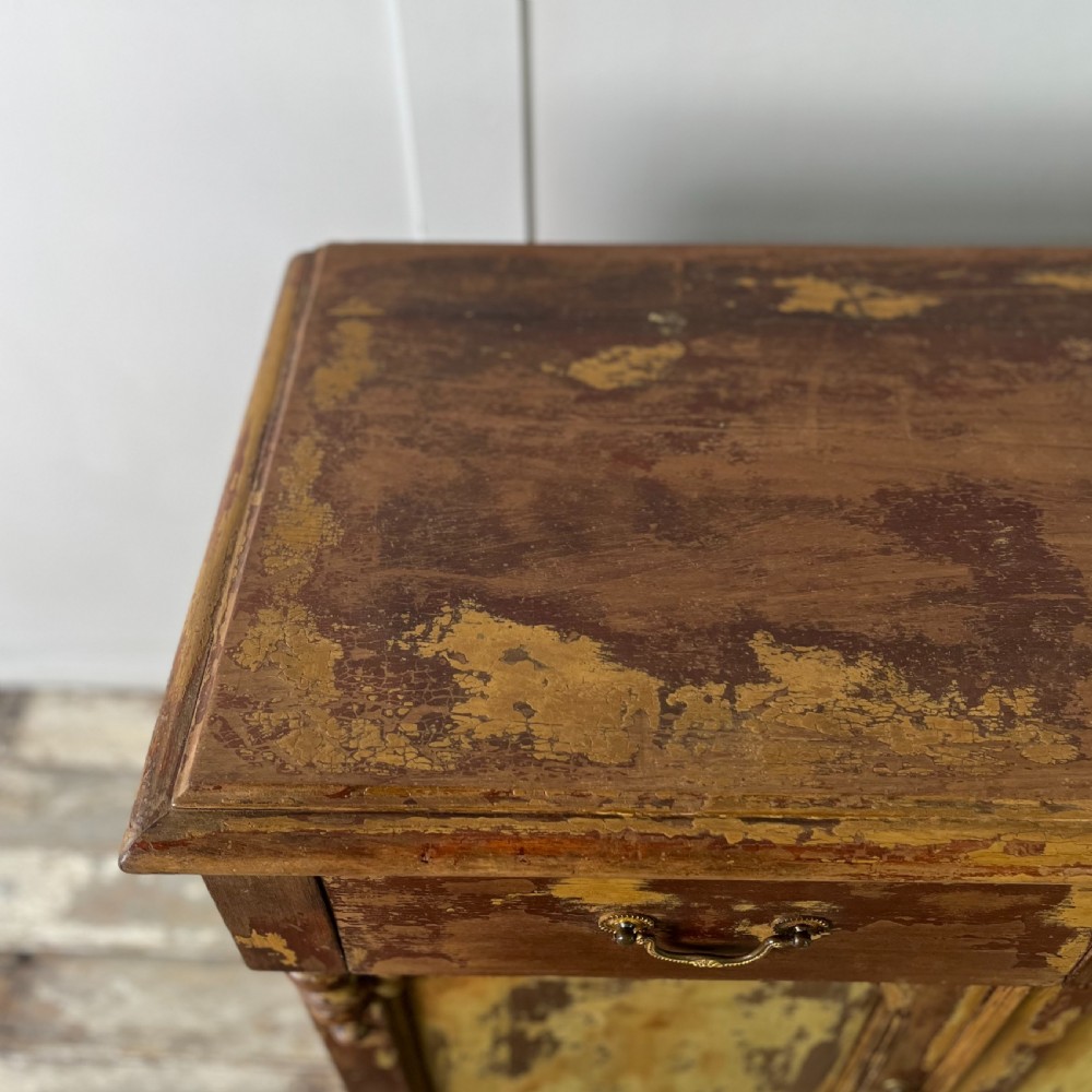 Victorian Painted Mahogany Sideboard View XVI