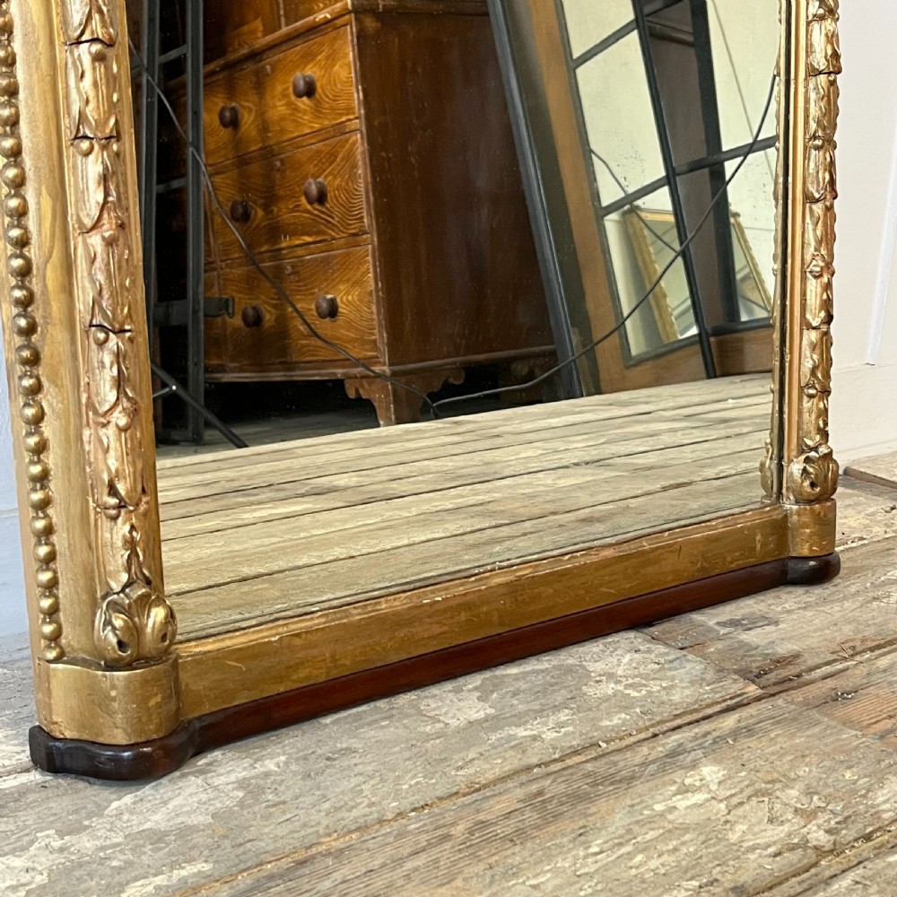 Victorian Giltwood Wall Mirror View III