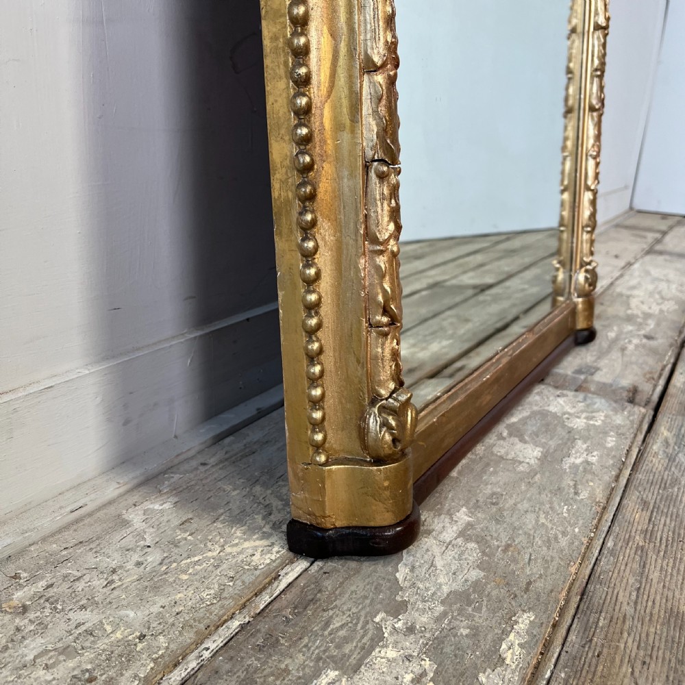 Victorian Giltwood Wall Mirror View V