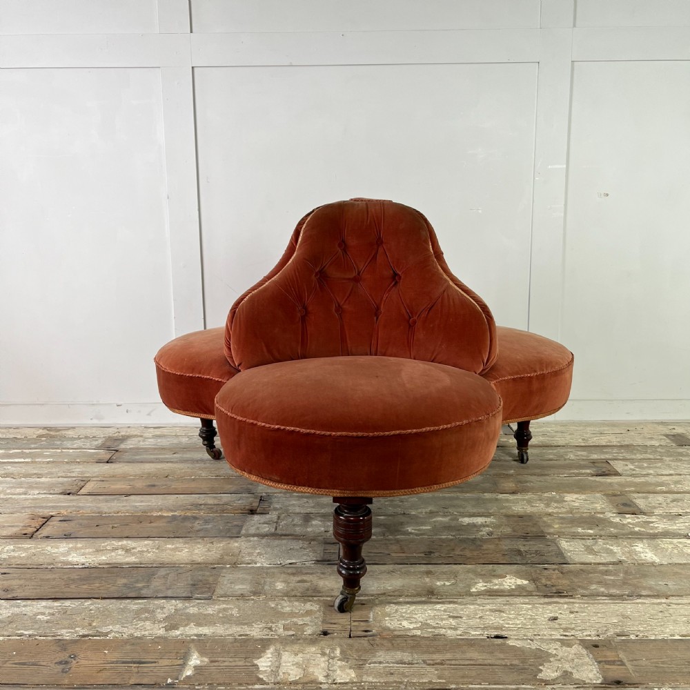 Victorian 3 Seater Conversation Seat
