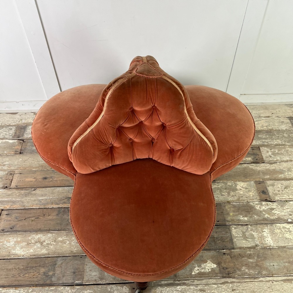 Victorian 3 Seater Conversation Seat View II