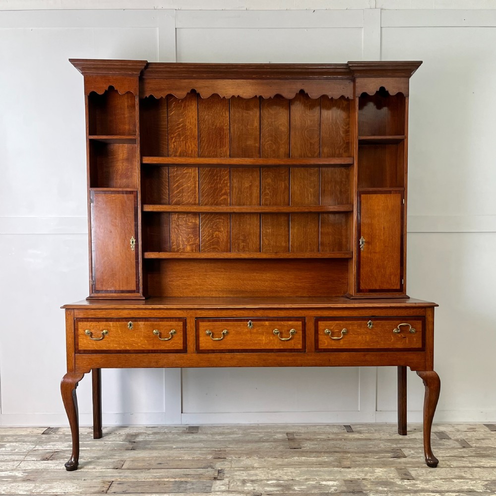 Early 19th C. Oak Shropshire Dresser