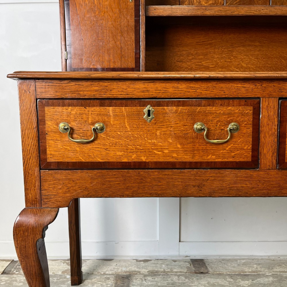 Early 19th C. Oak Shropshire Dresser View IV