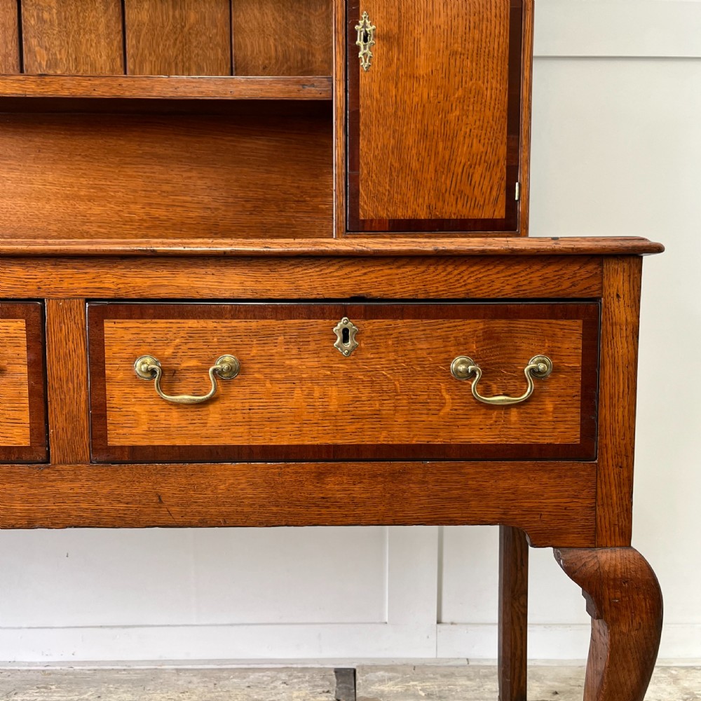 Early 19th C. Oak Shropshire Dresser View VI