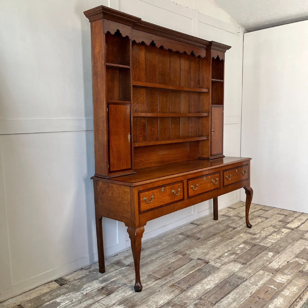 Early 19th C. Oak Shropshire Dresser View XII