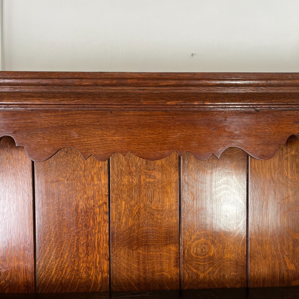 Early 19th C. Oak Shropshire Dresser View XIV