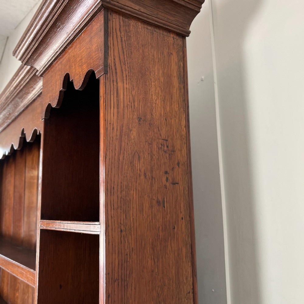 Early 19th C. Oak Shropshire Dresser View XVIII