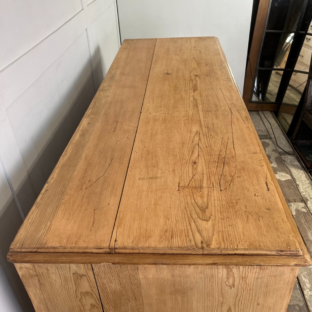 Large 19th C. Pine Chest of Drawers View III