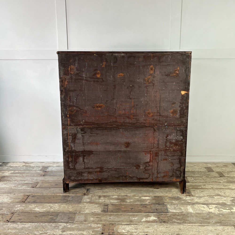 18th C. Painted Pine Chest of Drawers View XIII