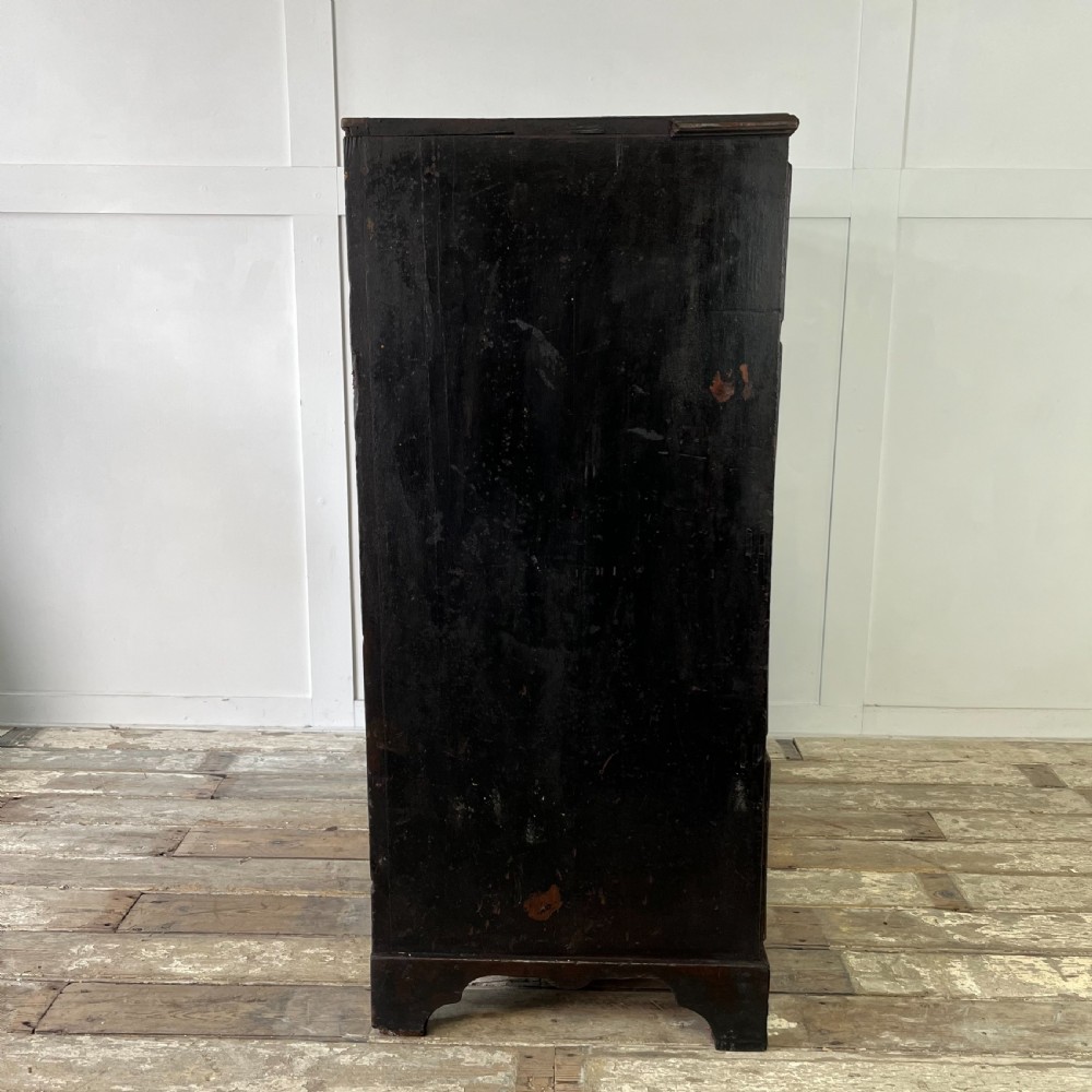 18th C. Painted Pine Chest of Drawers View XV