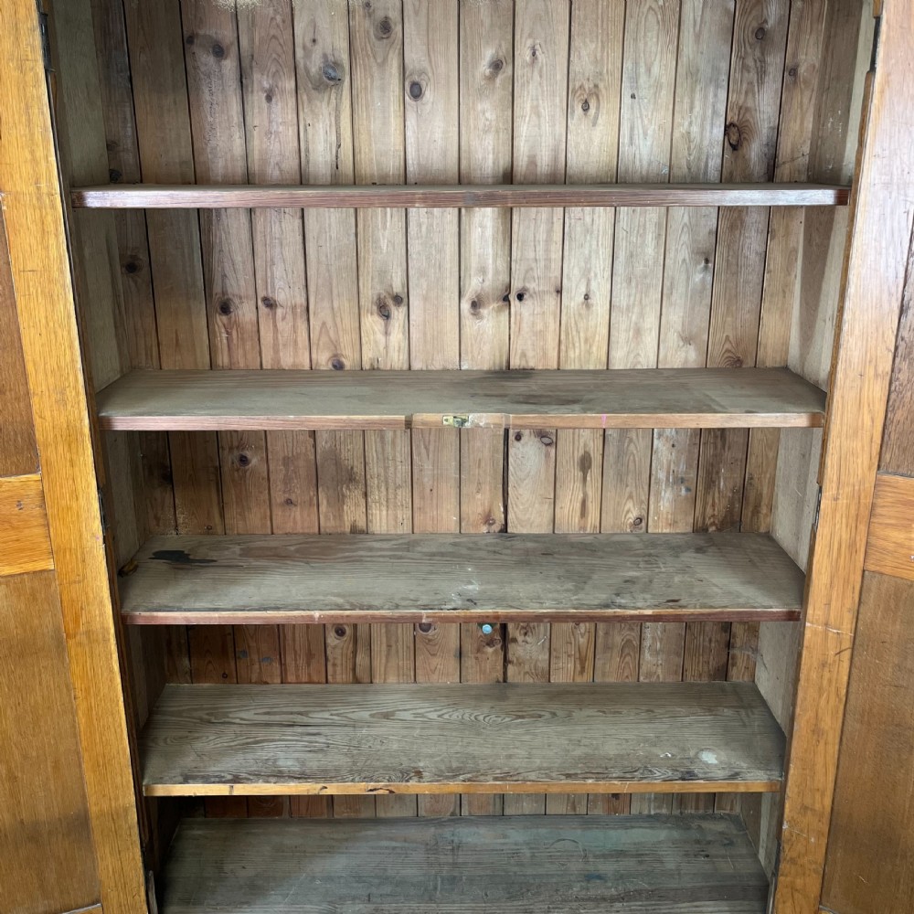 Early 20th C. Oak Cupboard View III