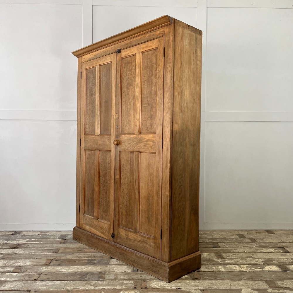 Early 20th C. Oak Cupboard View VIII