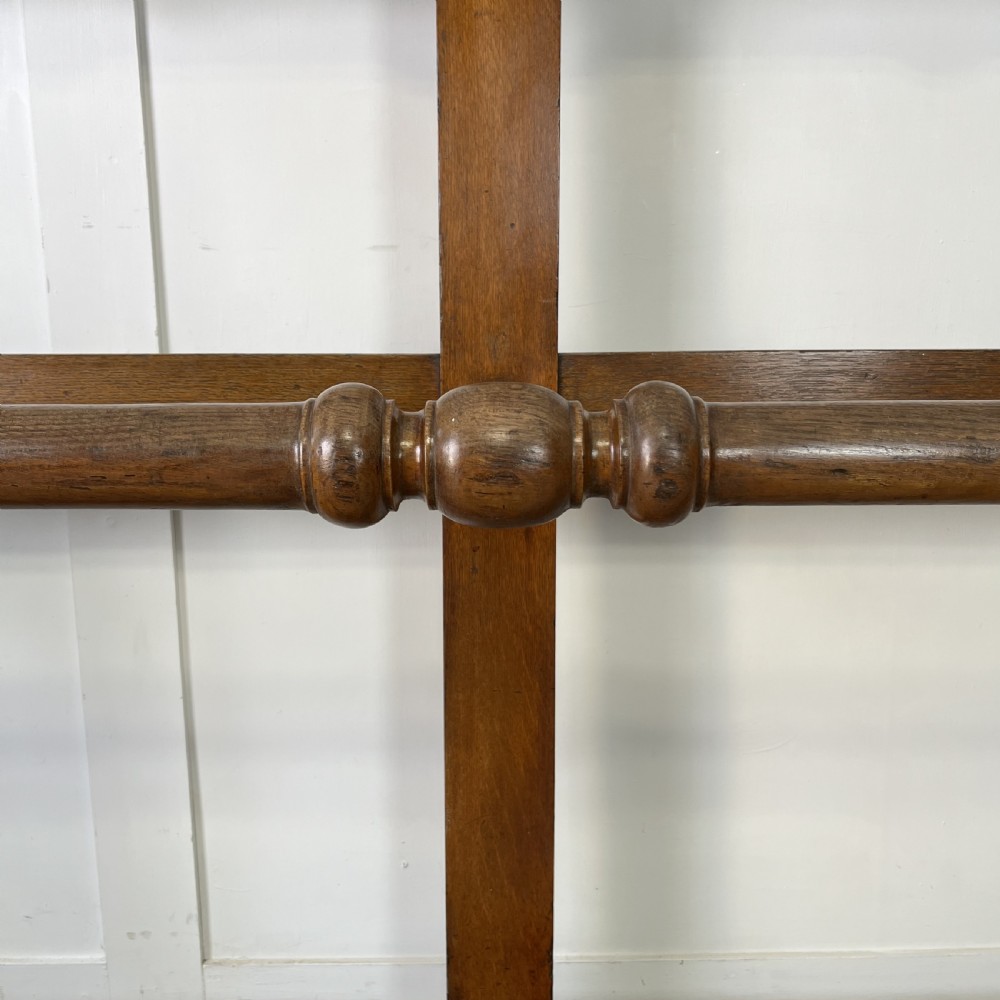 Large 19th C. Oak Coat and Hat Stand View IV