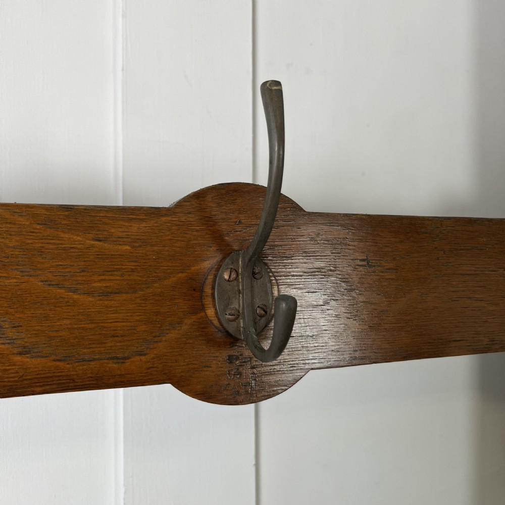 Large 19th C. Oak Coat and Hat Stand View VIII