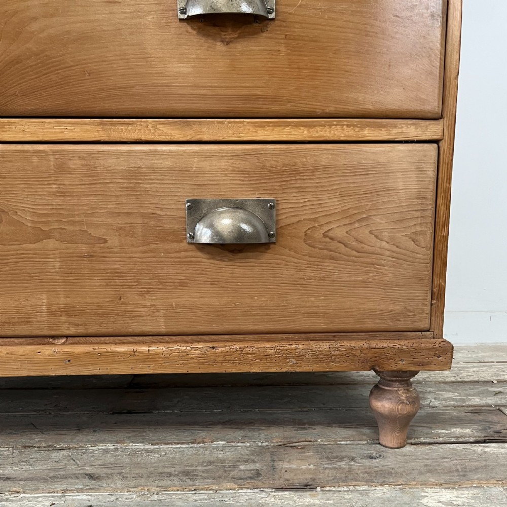 Victorian Pine Glazed Dresser View IV