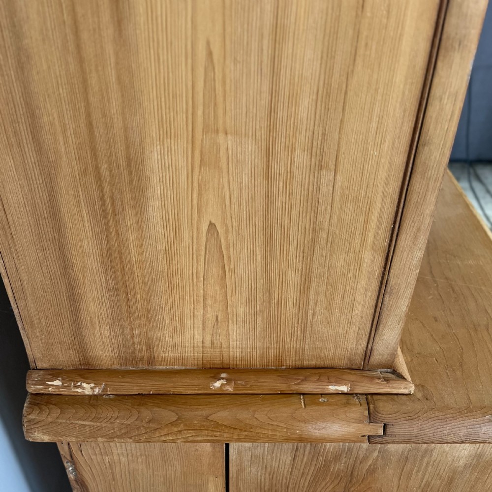 Victorian Pine Glazed Dresser View X