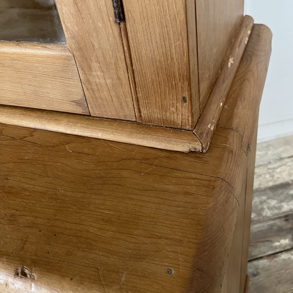 Victorian Pine Glazed Dresser View XII