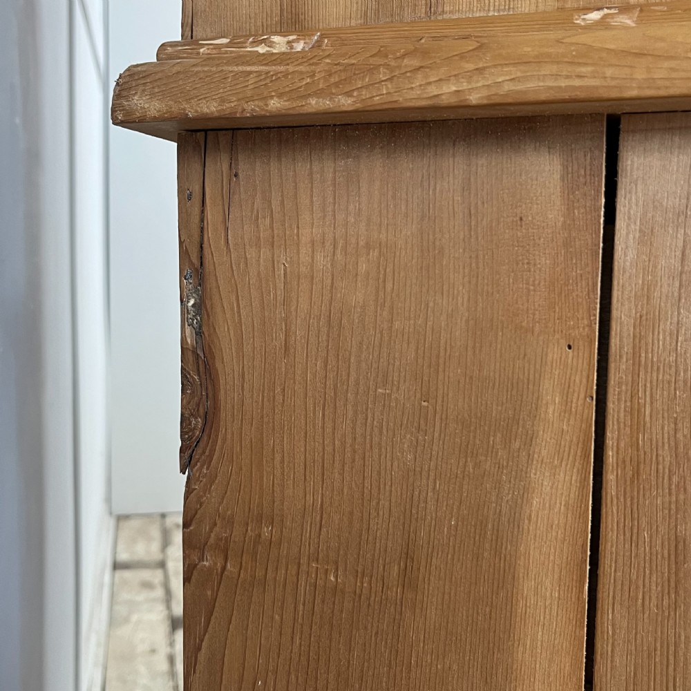 Victorian Pine Glazed Dresser View XV