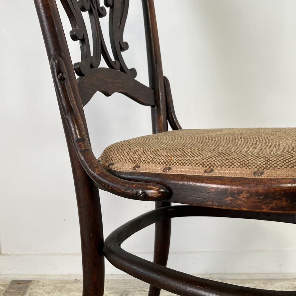 Set of 6 Early 20th C. Bentwood Dining Chairs View XI